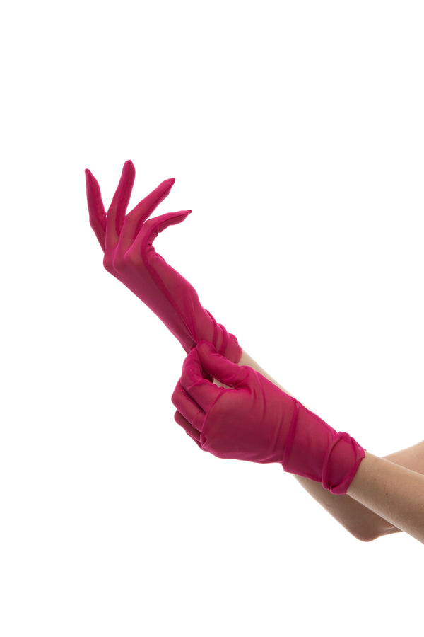 SHORT GLOVES | BARBIE PINK - KUKHTA ATELIER