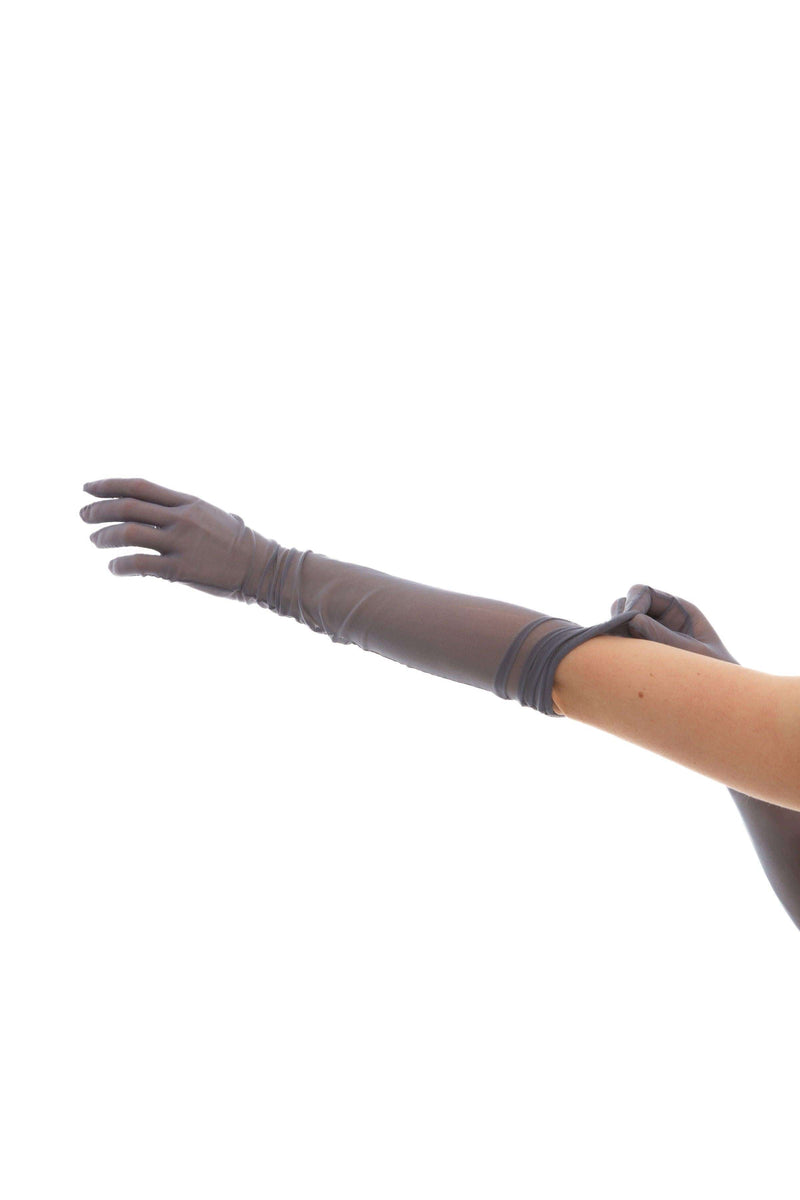 LONG GLOVES | GRAPHITE GREY - KUKHTA ATELIER