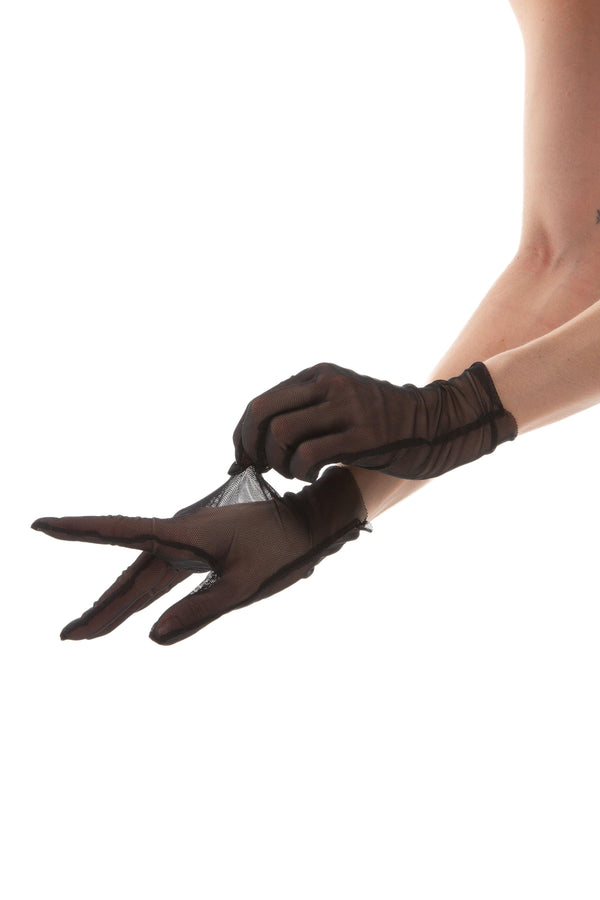 SHORT GLOVES | BLACK - KUKHTA ATELIER