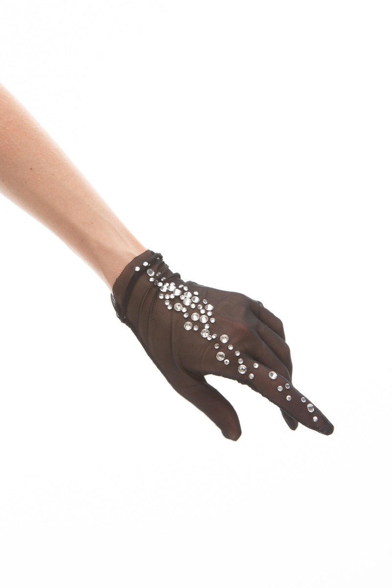 SHORT GLOVES | DIAMOND BLACK - KUKHTA ATELIER