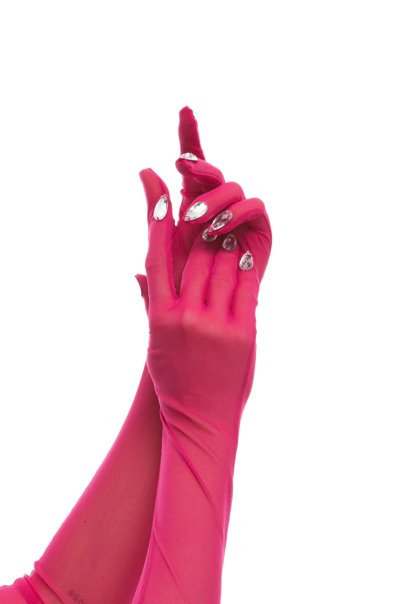 LONG GLOVES | PINK NAILS - KUKHTA ATELIER