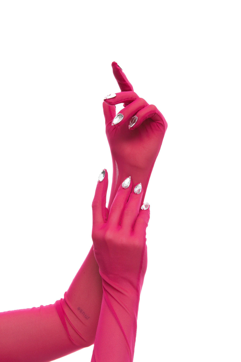 LONG GLOVES | PINK NAILS - KUKHTA ATELIER