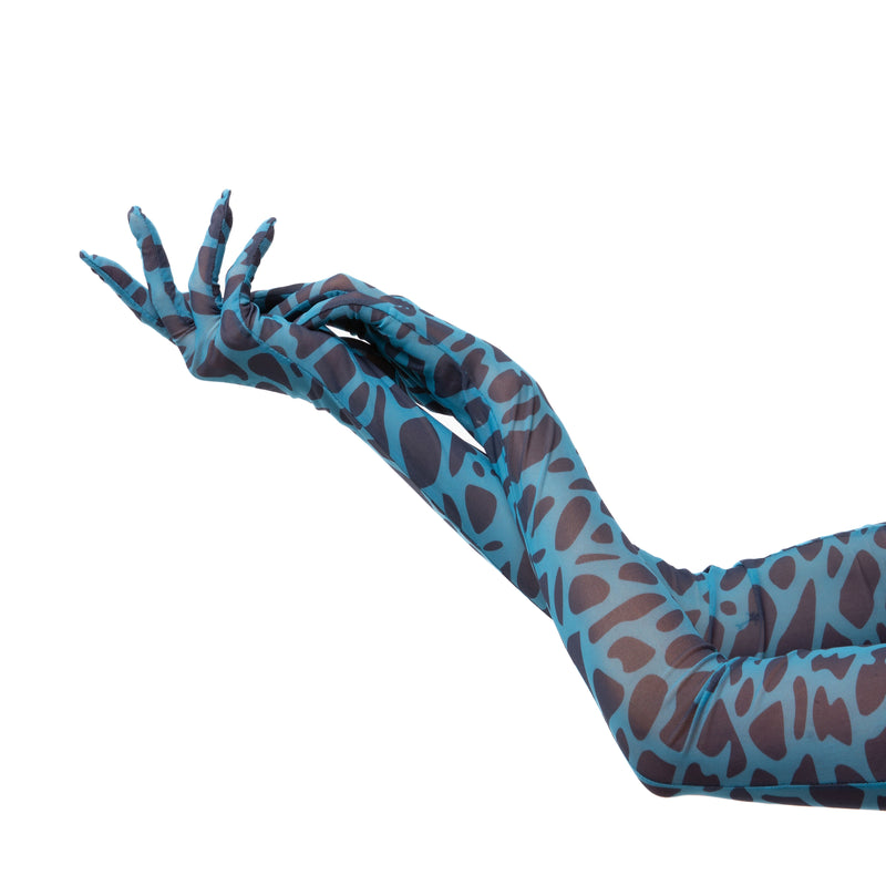 LONG GLOVES |  BLUE GIRAFFE - KUKHTA ATELIER