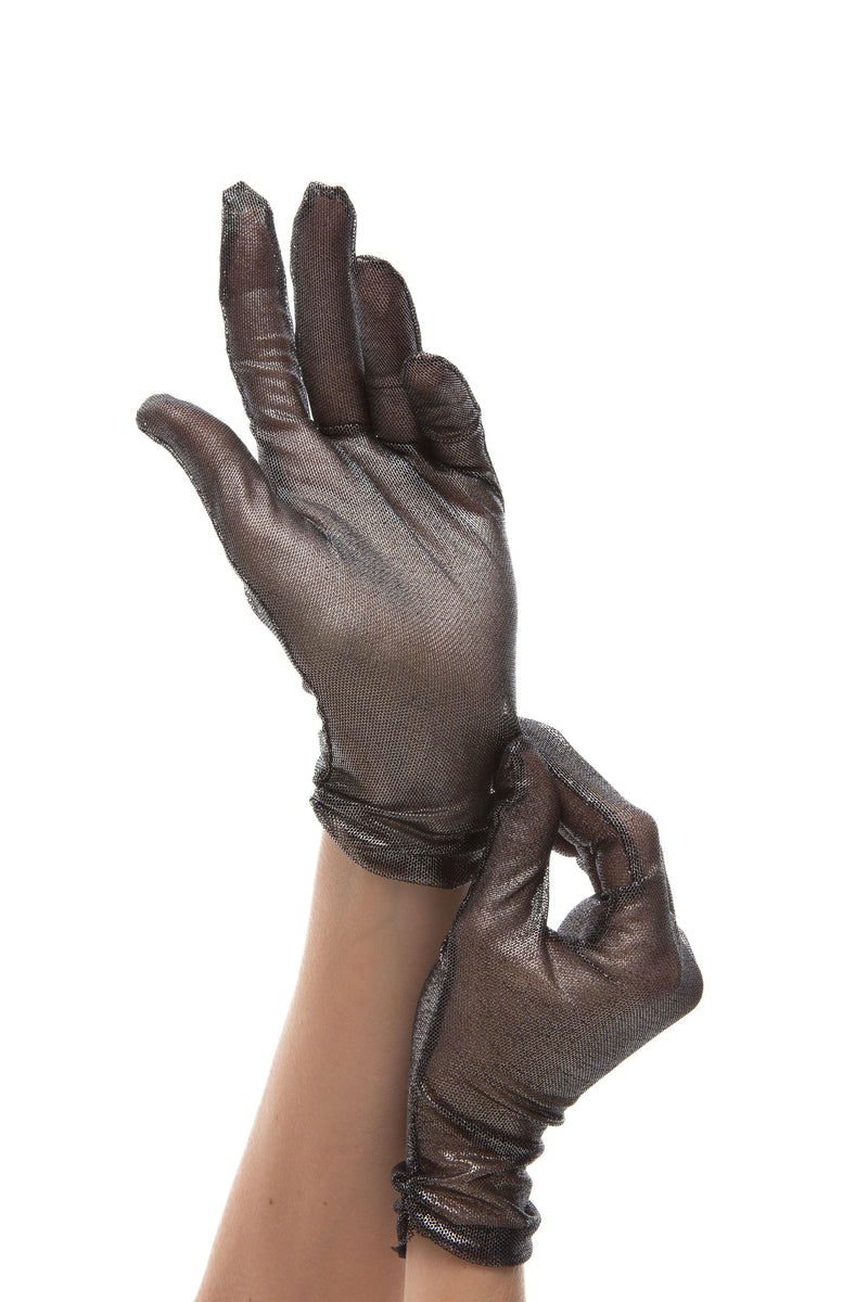 SHORT GLOVES | GUN METALLIC - KUKHTA ATELIER