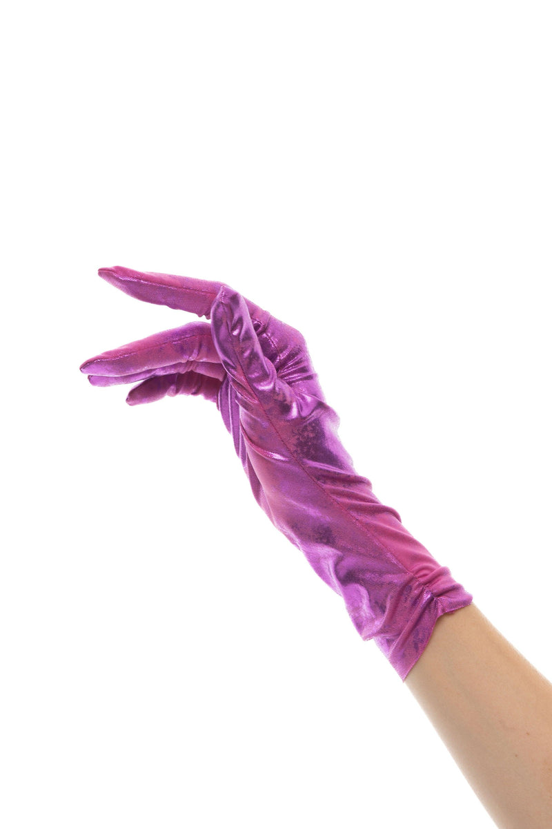 SHORT GLOVES | FOIL PURPLE - KUKHTA ATELIER