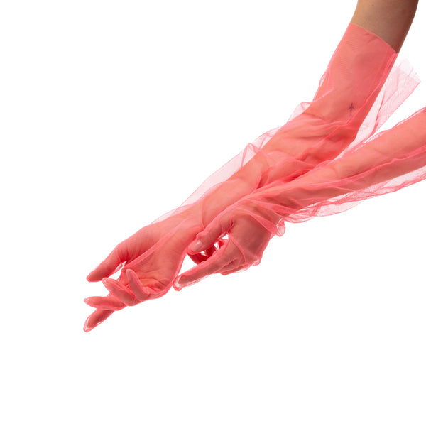 LONG GLOVES | NEON PINK - KUKHTA ATELIER