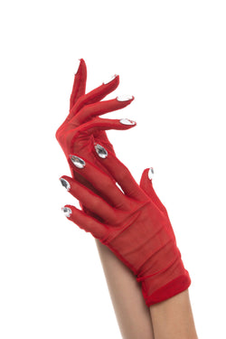 SHORT GLOVES | RED NAILS - KUKHTA ATELIER