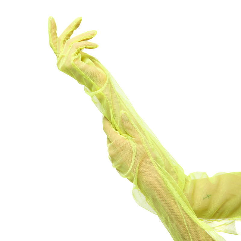 LONG GLOVES | NEON YELLOW - KUKHTA ATELIER