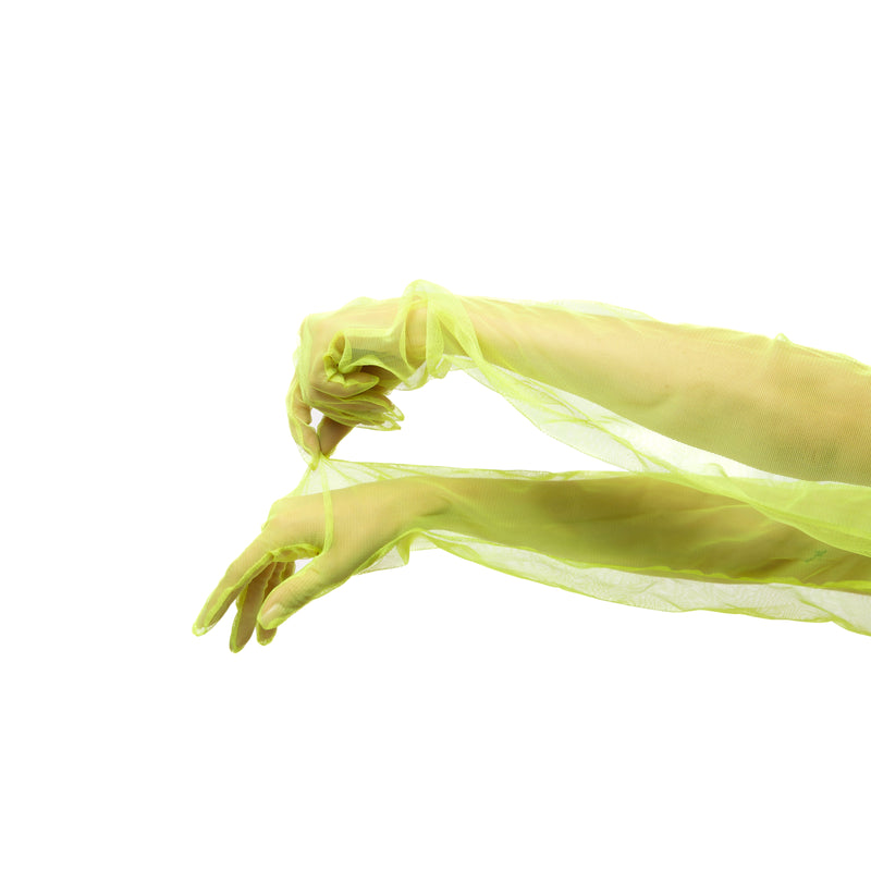 LONG GLOVES | NEON YELLOW - KUKHTA ATELIER