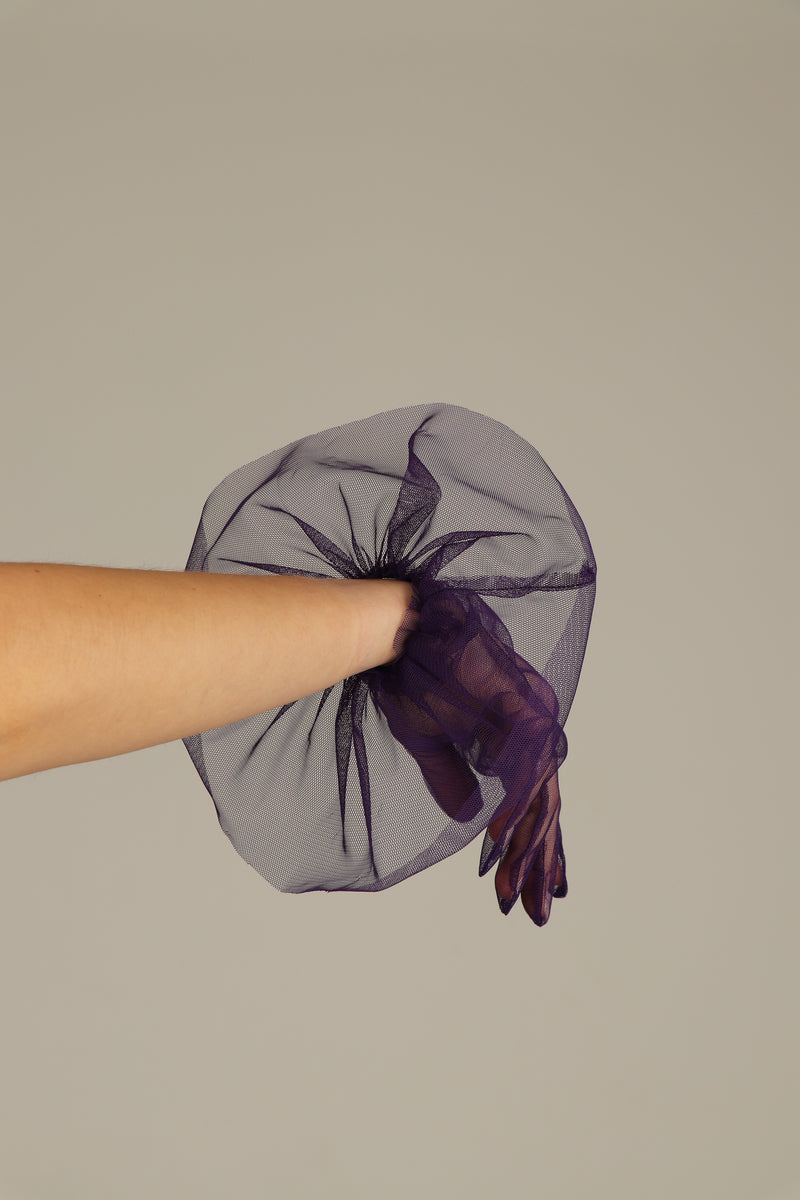 SHORT GLOVES | PURPLE - KUKHTA ATELIER